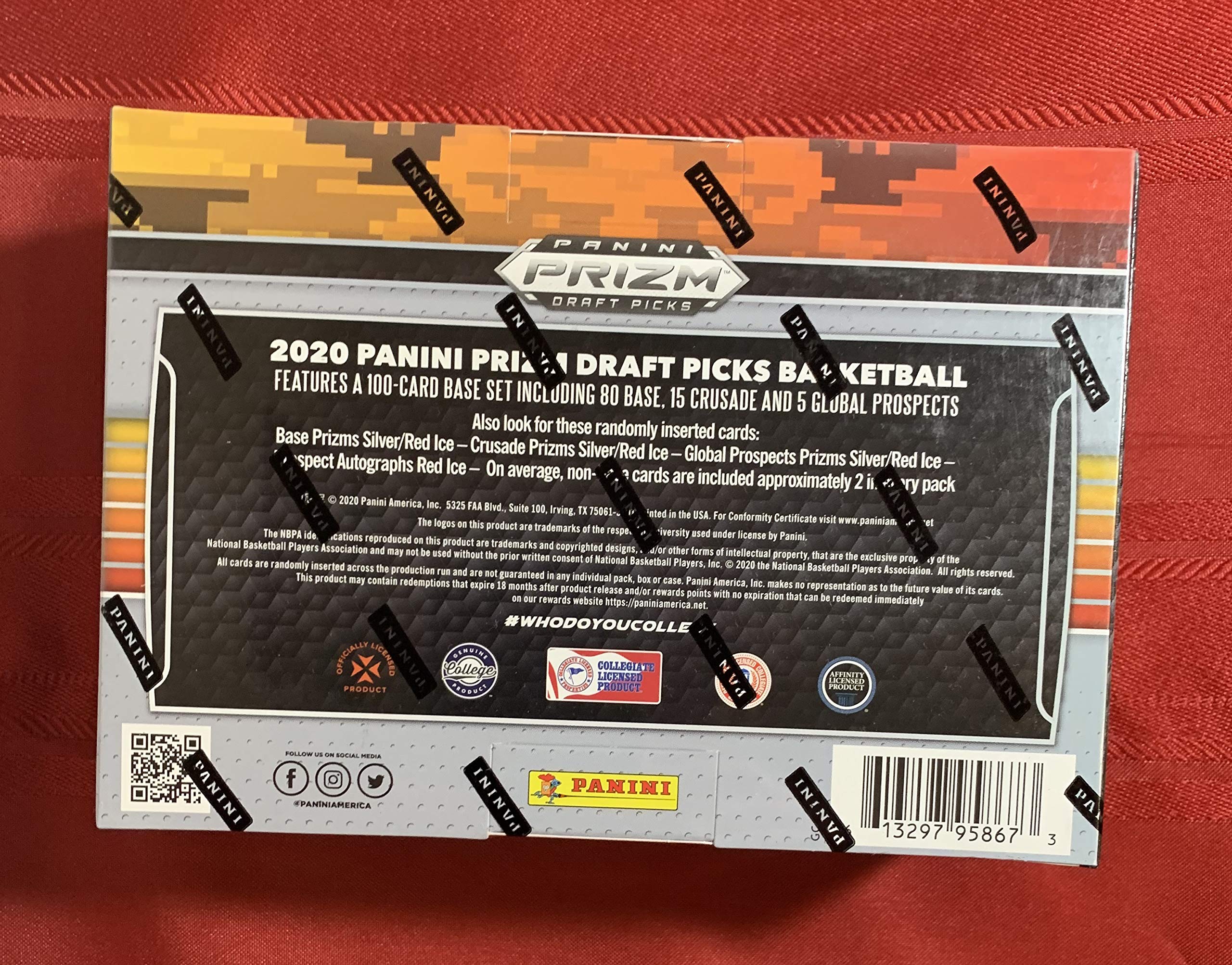 Amazon.com: 2020/21 Panini Prizm Draft Picks Basketball MEGA box